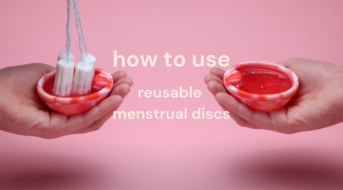 How To Insert A Bodyotics Reusable Menstrual Discs | Bodyotics