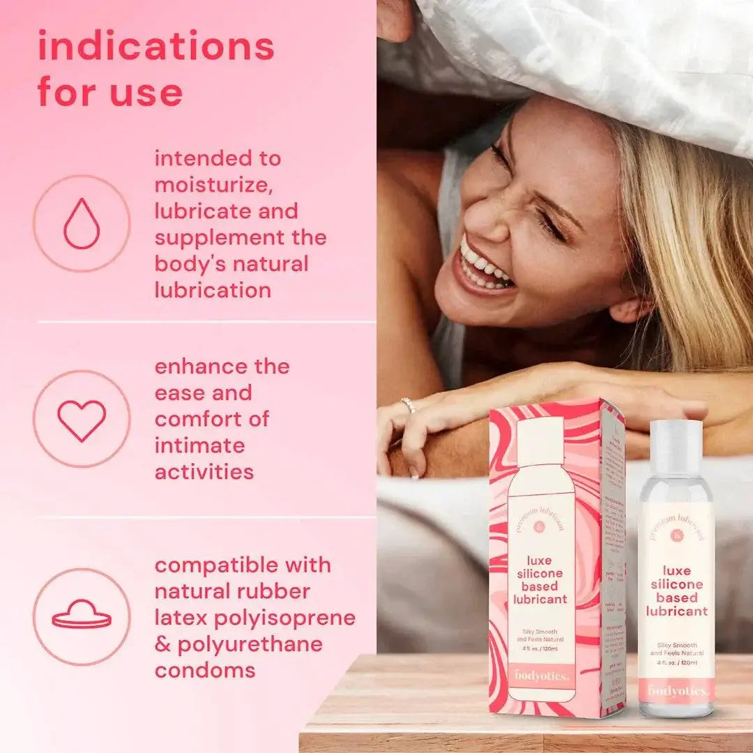 Silicone Based Personal Lubricant 4oz | Bodyotics Silicone Based Personal Lubricant 4oz | Bodyotics