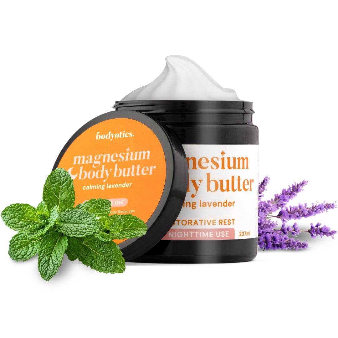 237ml with lavender and mint, perfect for calming bedtime rituals.