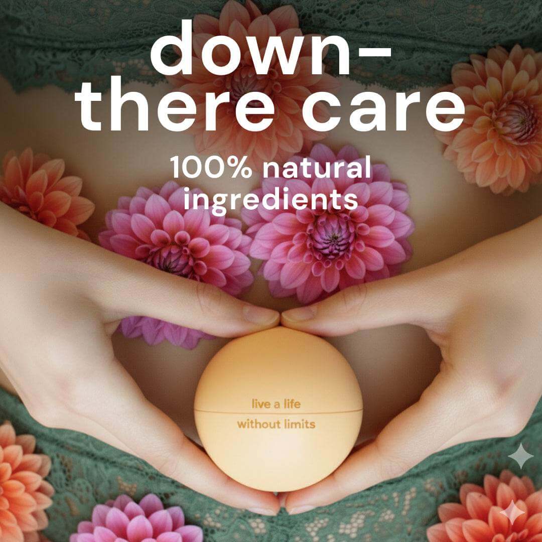 Bodyotics Vulva Balm size reference — 50ml travel-friendly intimate moisturiser