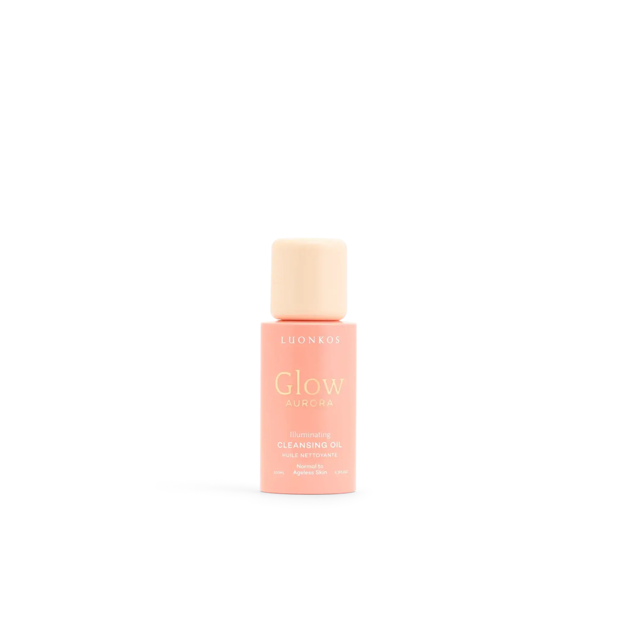 Bodyotics Glow Aurora Cleansing Oil with protective cap — nourishing formula for all skin types