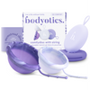 Bodyotics Comfydisc Reusable Menstrual Discs with String - 2pcs for Comfortable, Sustainable Period Care