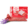 Heating pad for cramps - Bodyotics ComfyCuddle dual thermal pad with lavender on packaging.