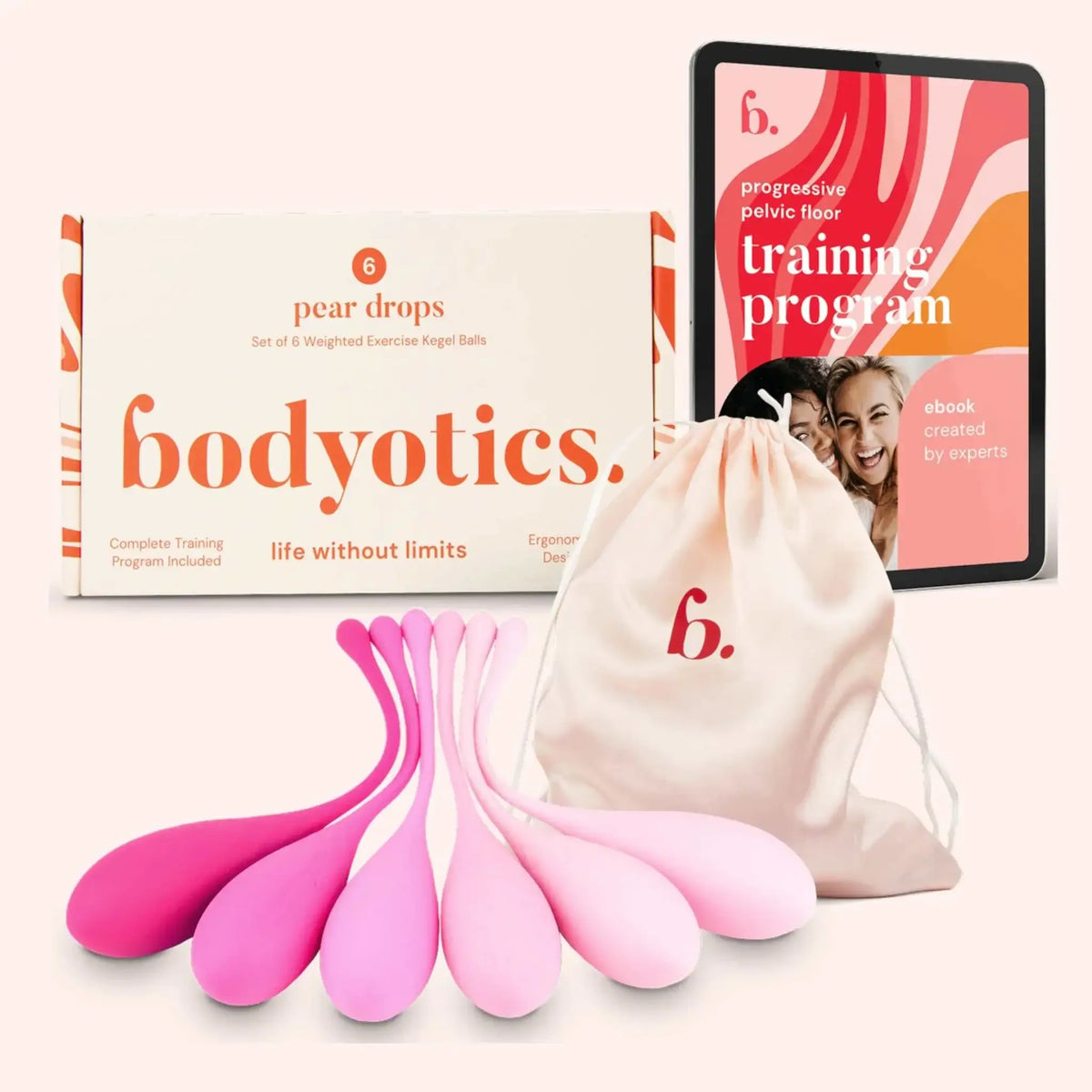 Kegel Balls Peso per esercizio per donne Controllo della vescica e esercizi per il pavimento pelvico Serraggio, sfere in silicone pelvico per principianti e avvitamento avanzato,Purple