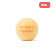 Bodyotics fragrance-free Vulva Balm with award badge — external vaginal moisturiser for sensitive skin