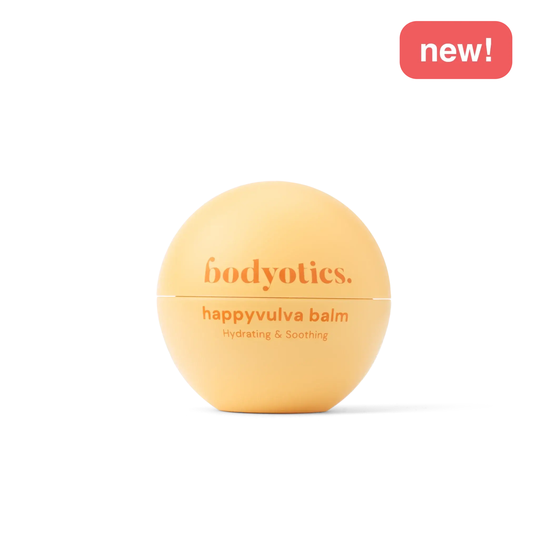 Bodyotics fragrance-free Vulva Balm with award badge — external vaginal moisturiser for sensitive skin