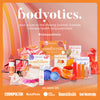 Bodyotics Comfycycle Reusable Period Disc & Care Kit with period discs, menstrual cup, sterilizer case, thermal pad, and guide for sustainable menstrual care.